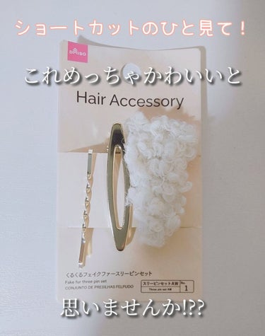 ヘアピン/DAISO/ヘアケアグッズを使ったクチコミ（1枚目）