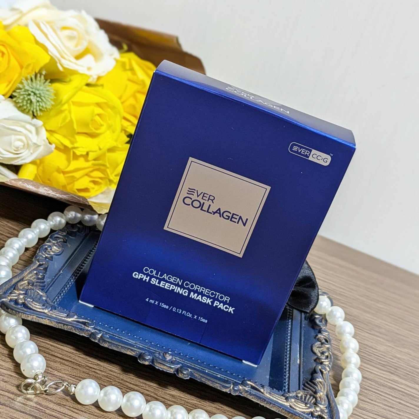 GPH SLEEPING MASK PACK/EVER COLLAGEN/洗い流すパック・マスクを使ったクチコミ(5枚目)