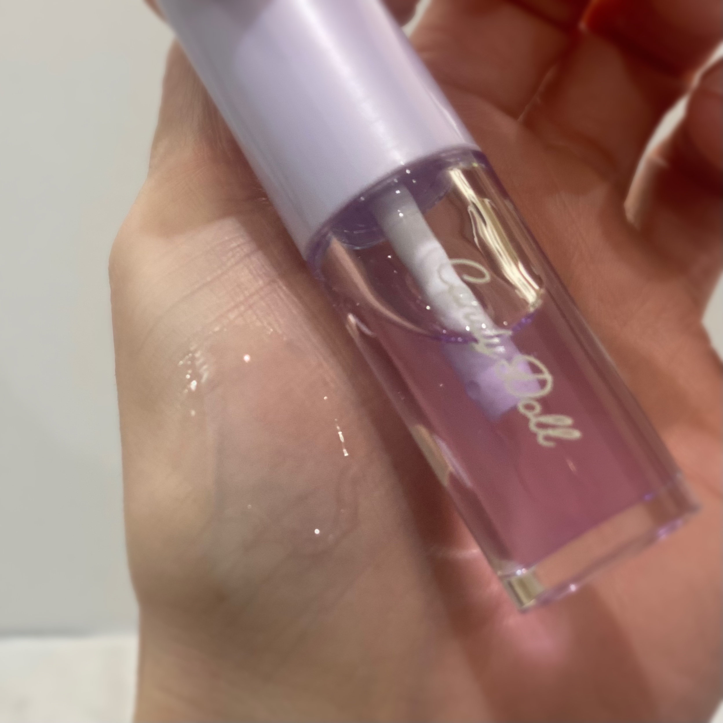 トリートメントケアグロス/CandyDoll/リップグロスを使ったクチコミ（3枚目）