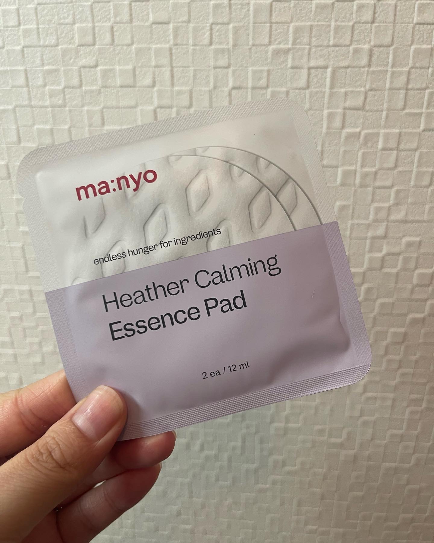 ヘザーカーミングエッセンスパッド/manyo/トナーパッドを使ったクチコミ（1枚目）