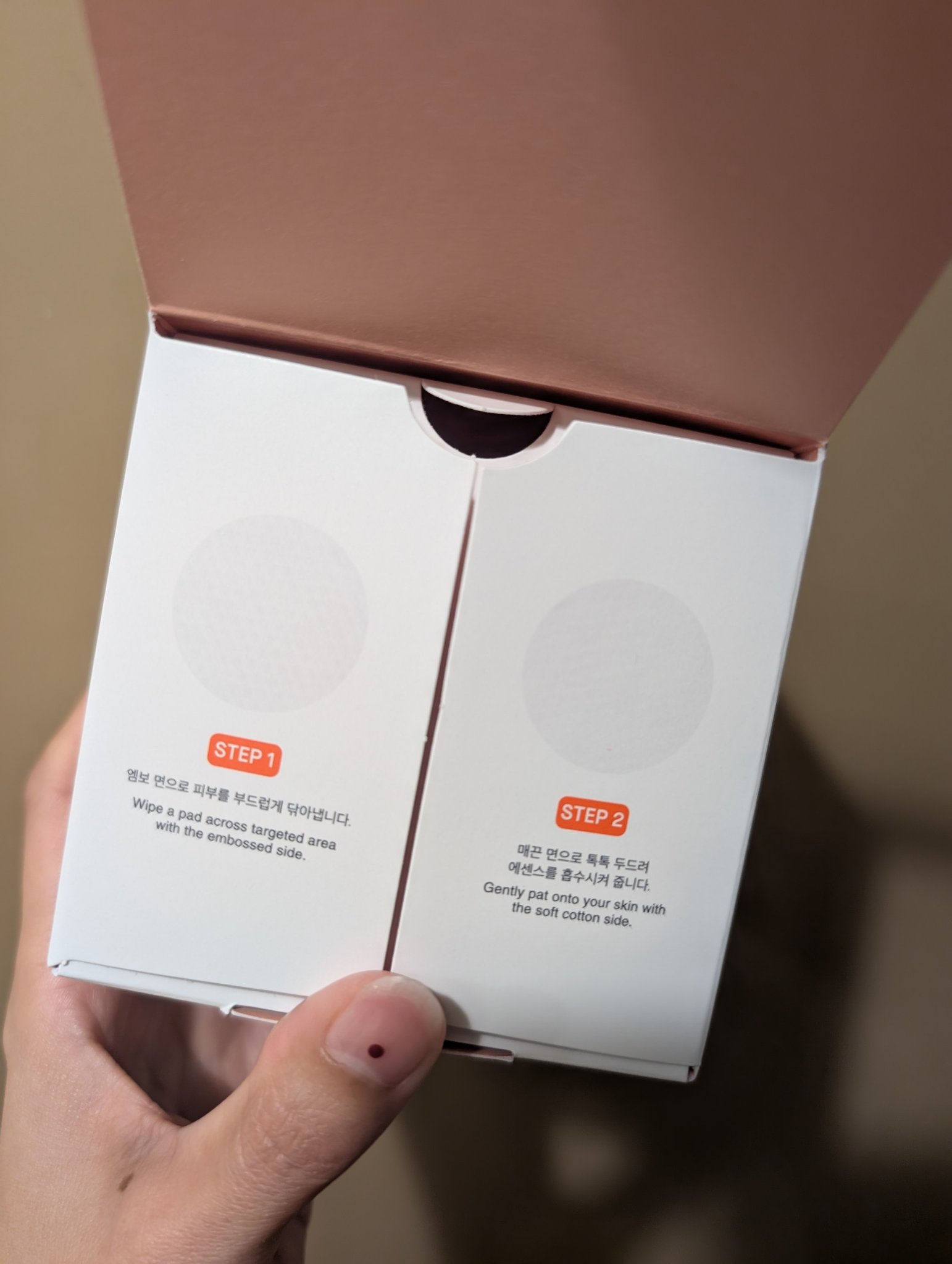 ワンステップオリジナルクリアパッド/COSRX/トナーパッドを使ったクチコミ（2枚目）