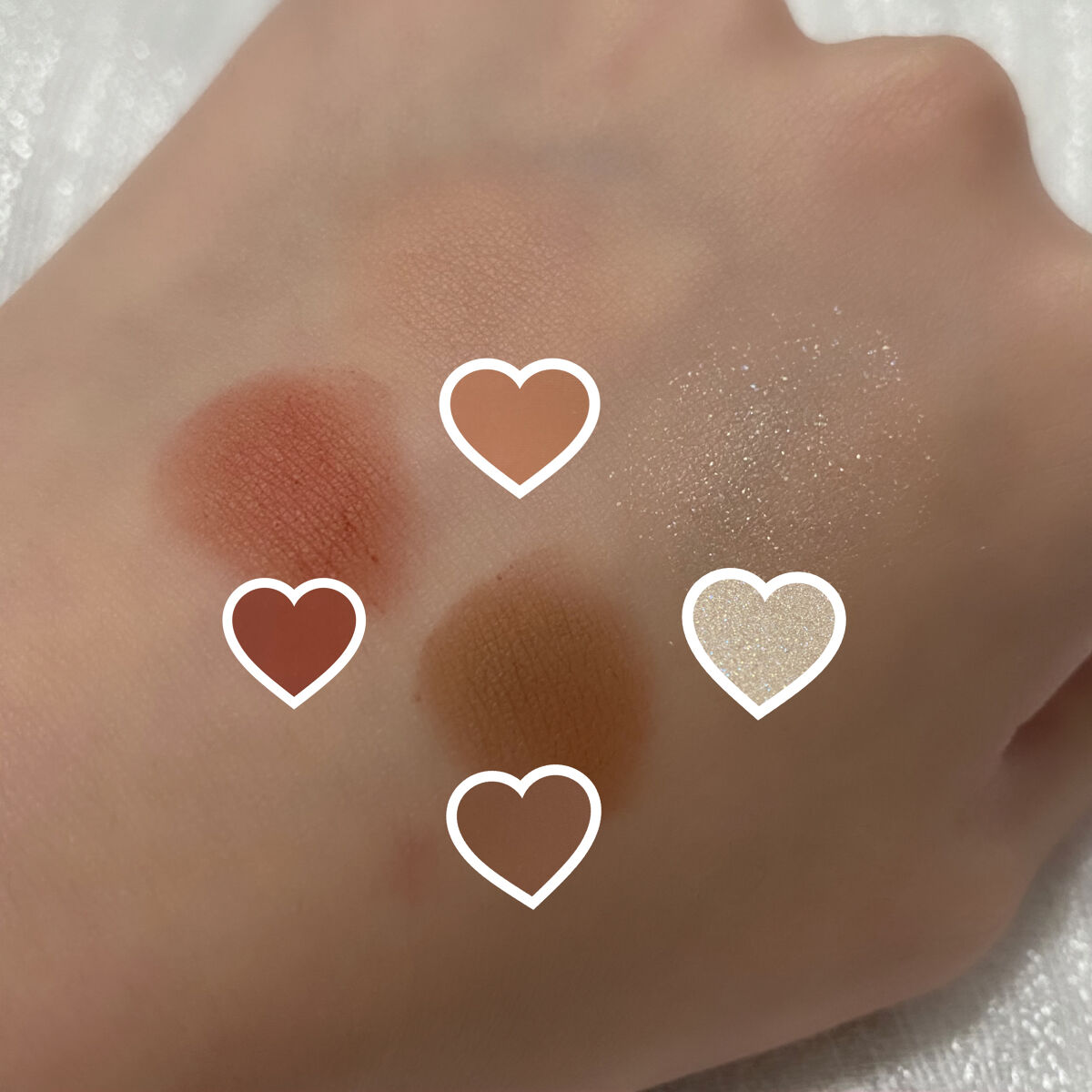 MFL アイシャドウ テラコッタ/moitiful/アイシャドウパレットを使ったクチコミ（2枚目）