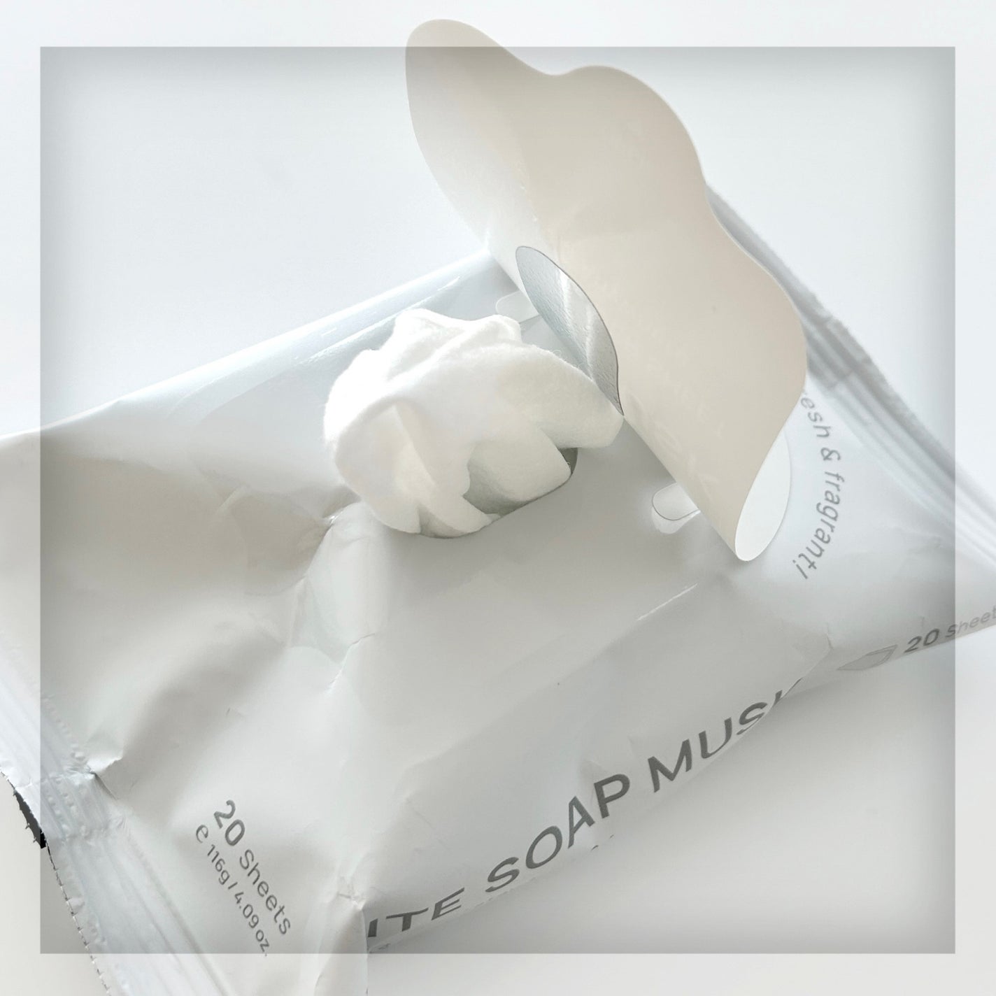 ジュライミー フレグランスパウダーシート サンセットフリージア/JUL7ME/ボディシートを使ったクチコミ(3枚目)