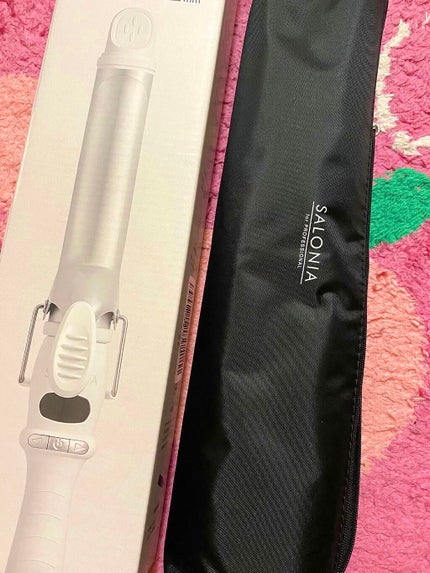 セラミックカール ヘアアイロン/SALONIA/カールアイロンを使ったクチコミ(1枚目)