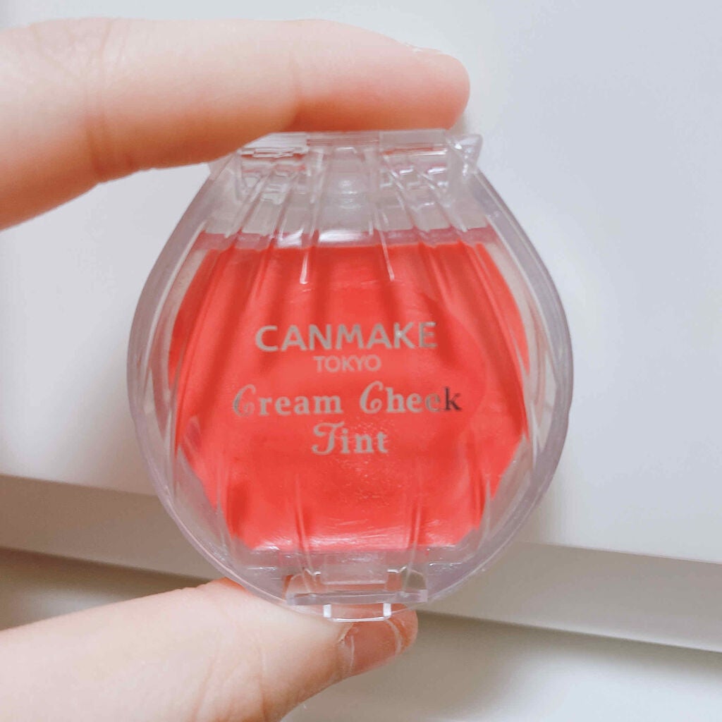 クリームチーク ティント/キャンメイク/ジェル・クリームチークを使ったクチコミ(1枚目)