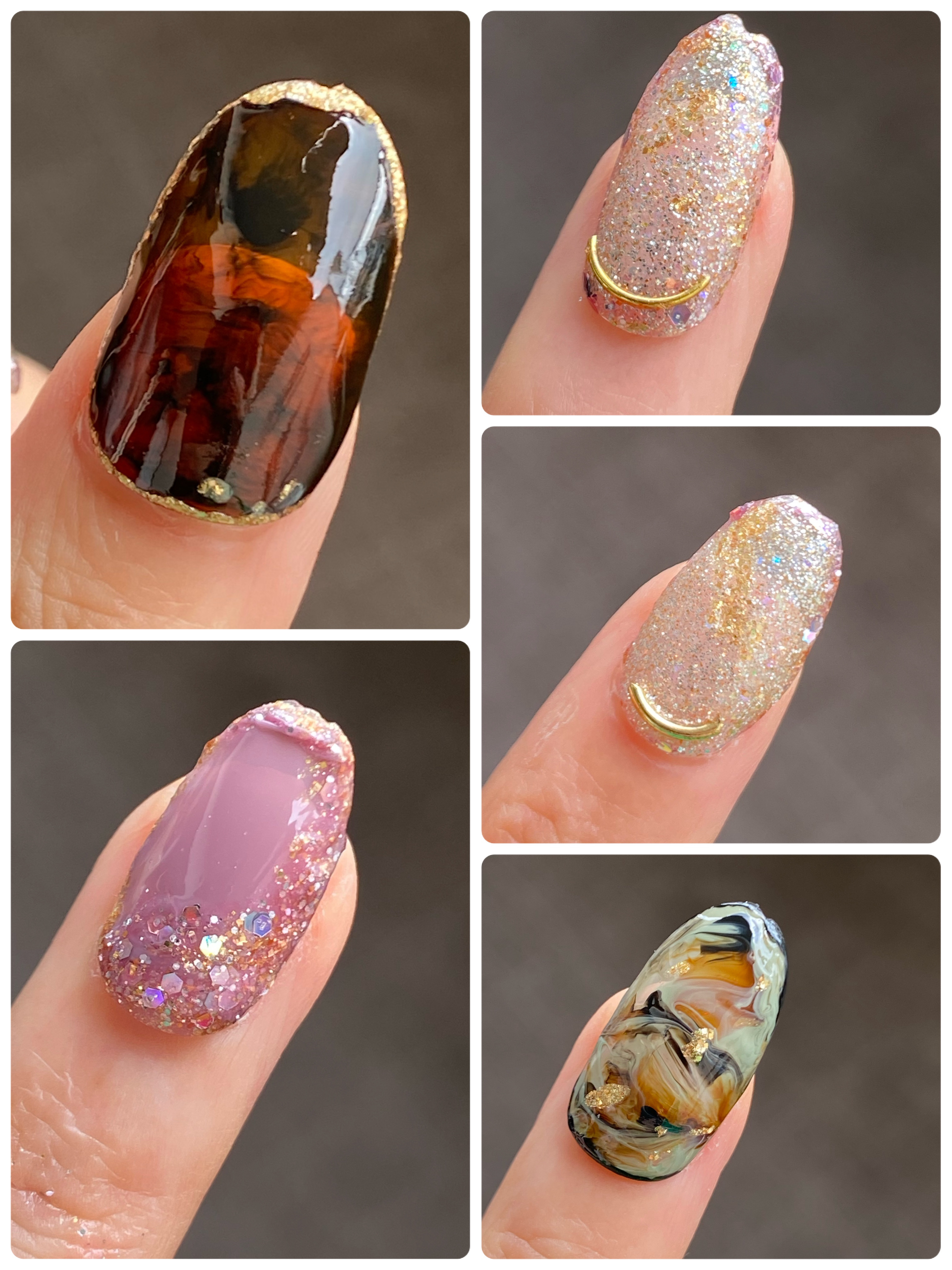 ディオリフィック グリッター トップ コート/Dior/ネイルトップコートを使ったクチコミ（2枚目）