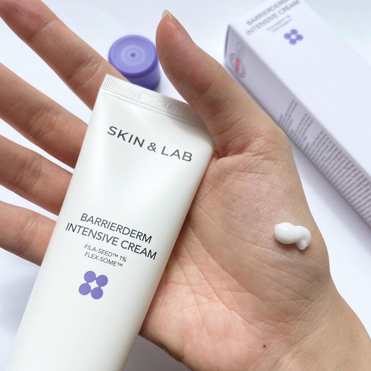 バリアダームモイストクリーム/SKIN&LAB/フェイスクリームを使ったクチコミ（1枚目）