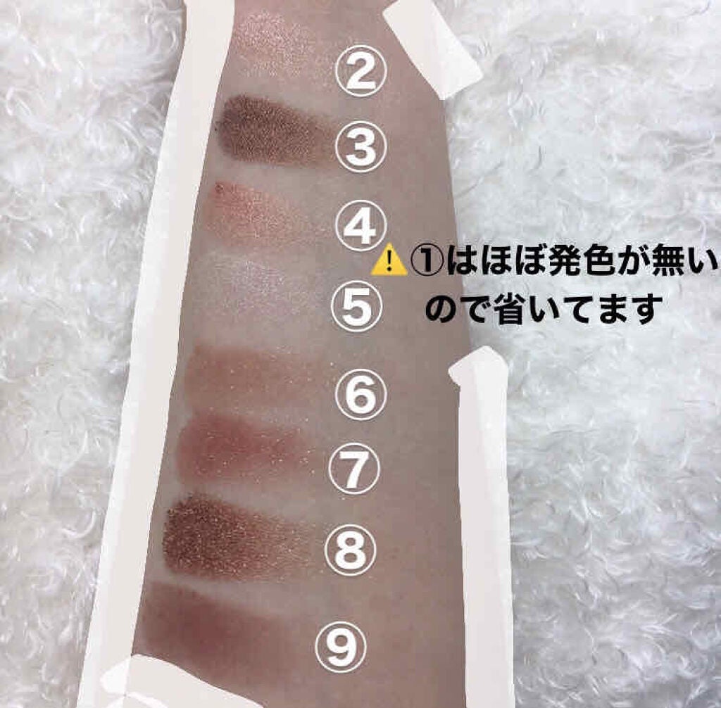 UR GLAM BLOOMING EYE COLOR PALETTE/U R GLAM/アイシャドウパレットを使ったクチコミ(3枚目)