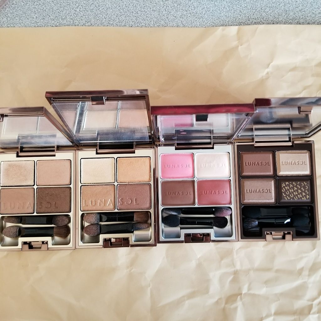 セレクション・ドゥ・ショコラアイズ/LUNASOL/アイシャドウパレットを使ったクチコミ（1枚目）