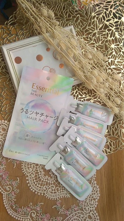 ザビューティ うるツヤチャージヘアパック/エッセンシャル/ヘアマスク・ヘアパックを使ったクチコミ(1枚目)