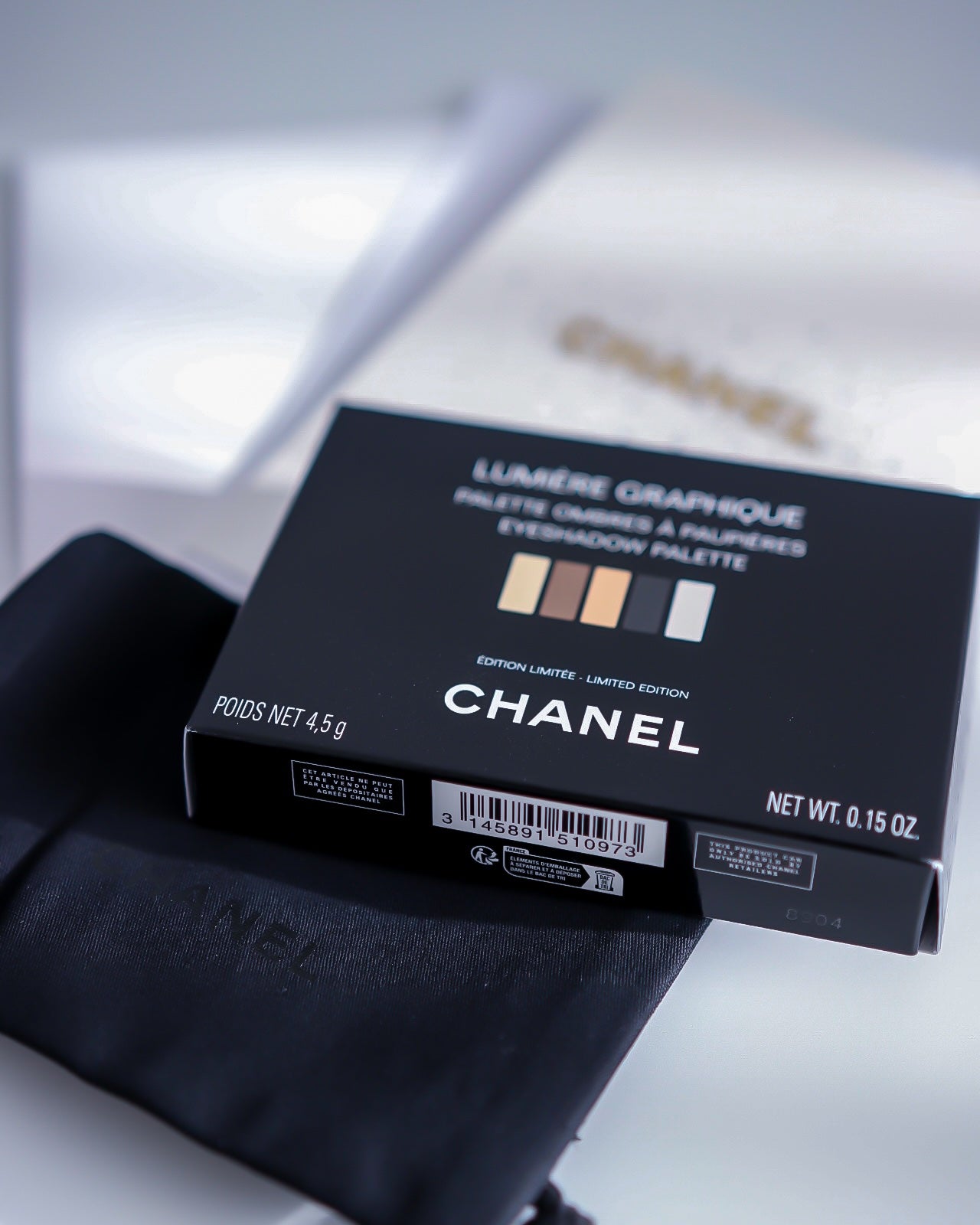 ルミエール グラフィック/CHANEL/アイシャドウパレットを使ったクチコミ(5枚目)