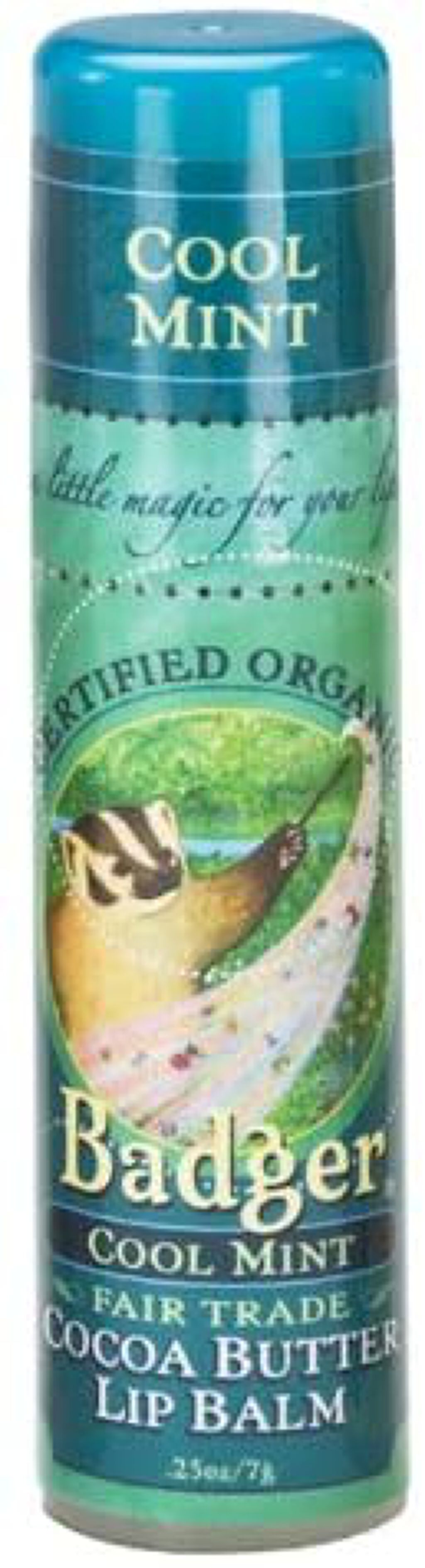 Badger(バジャー) ラージリップバームスティック（クールミント）