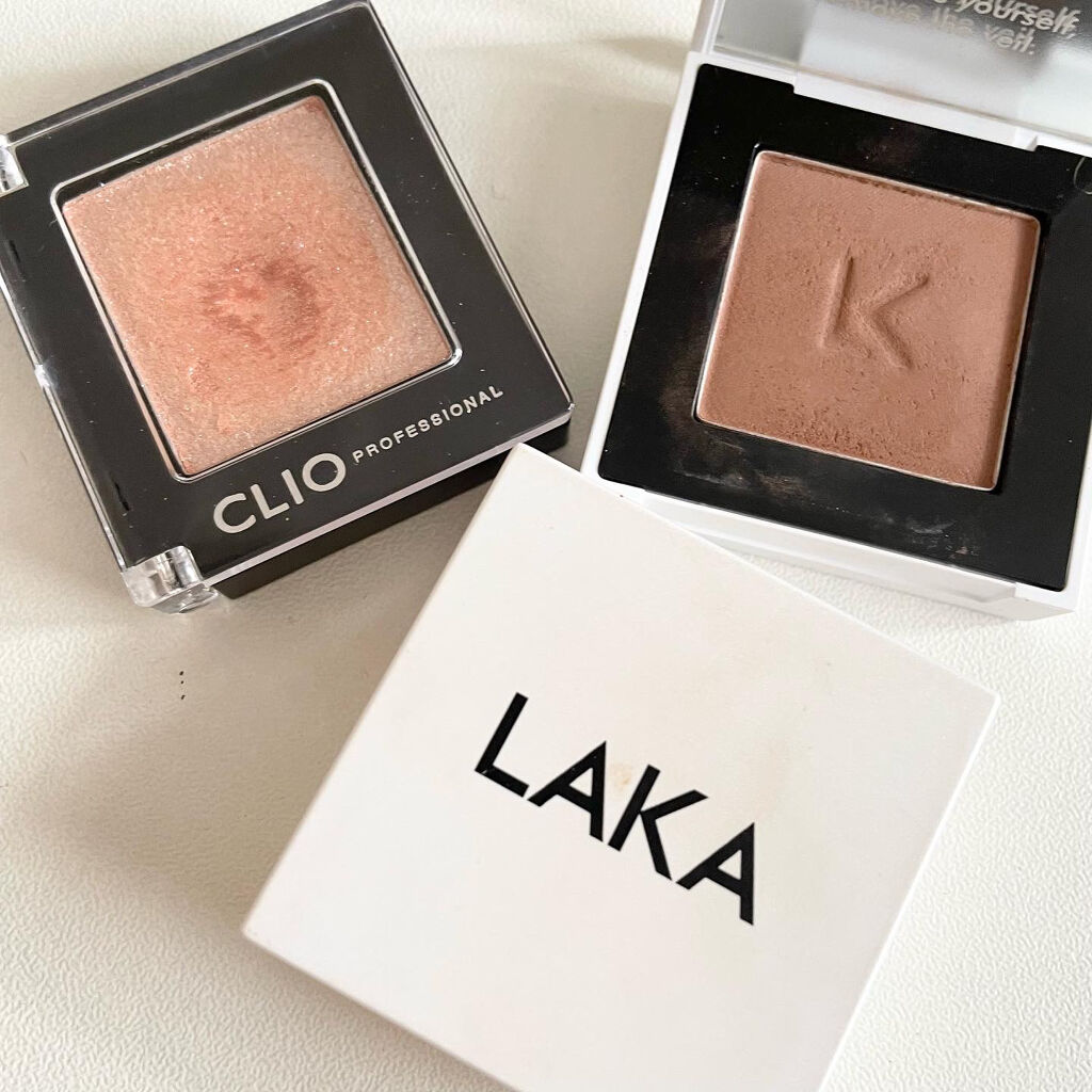 ジャストアイシャドウ 02 LINDA/Laka/単色アイシャドウを使ったクチコミ（3枚目）