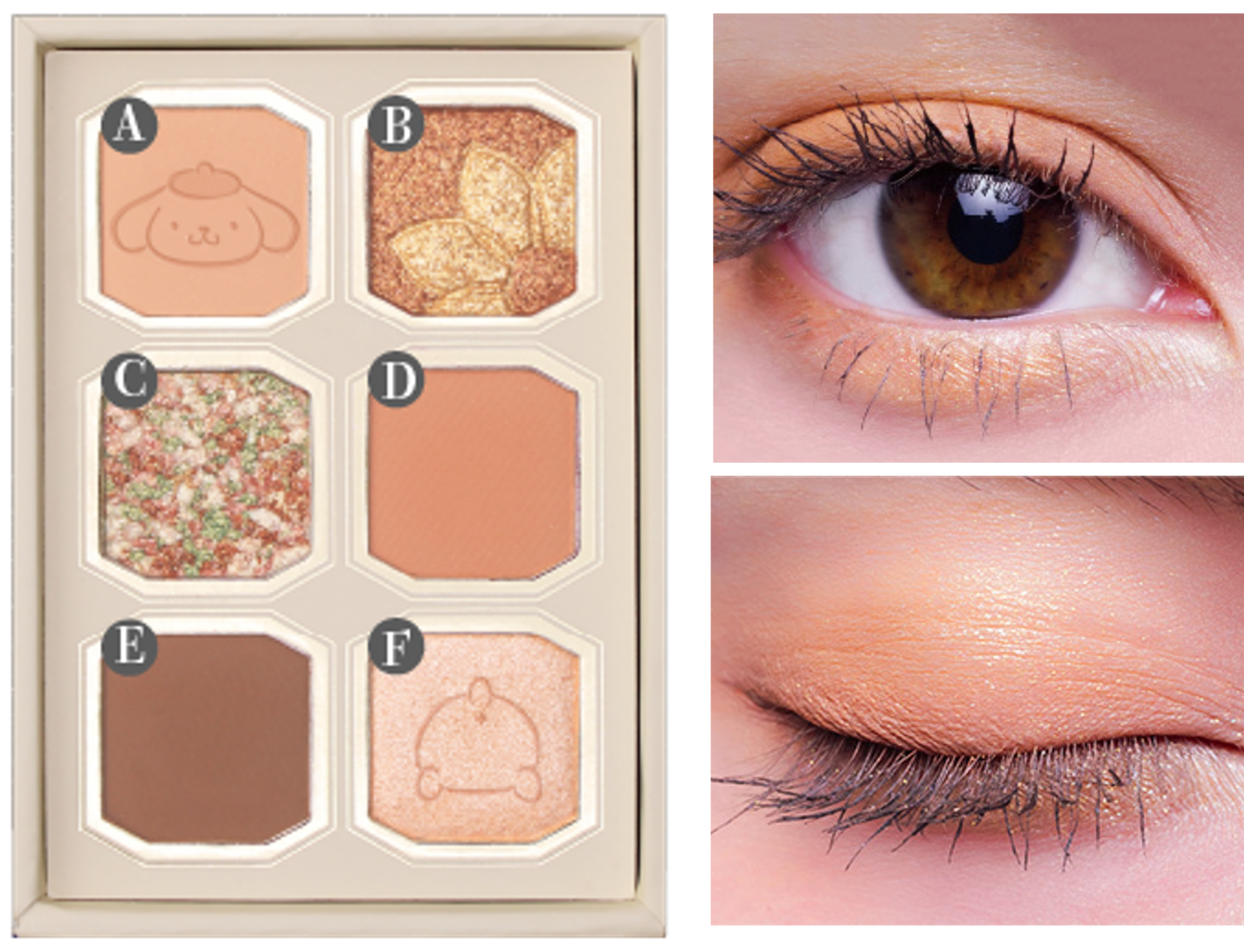 MilleFéeの大人気「絵画アイシャドウパレット」シリーズからサンリオコラボ限定デザインが数量限定で登場!の画像