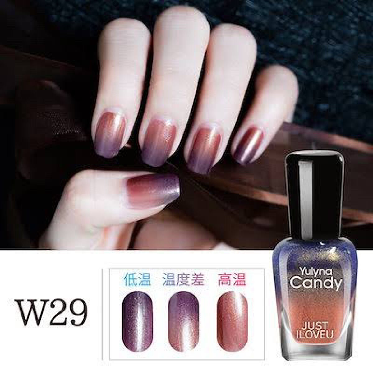 Candy 速乾無添加ネイル/YULYNA/マニキュアを使ったクチコミ(1枚目)