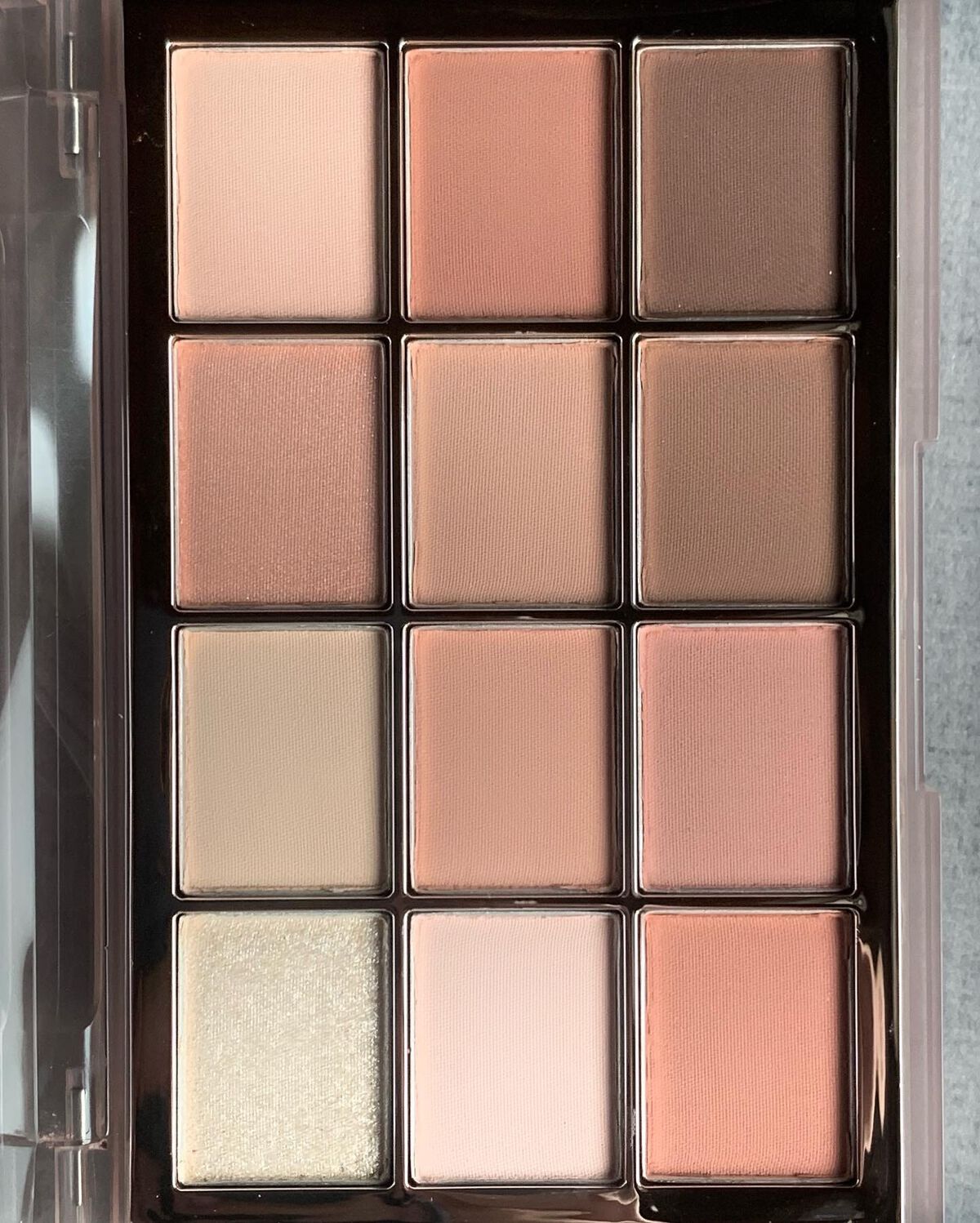 ソフトブラーリングアイパレット 06.アプリコットブラーリング/wakemake/アイシャドウパレットを使ったクチコミ（2枚目）