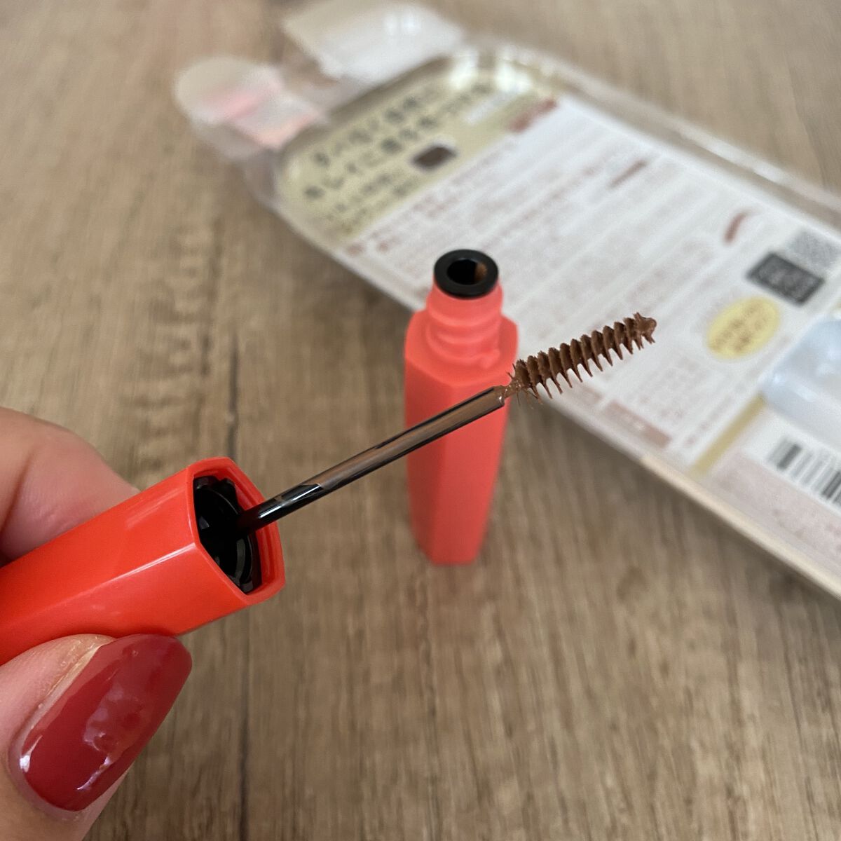 フィルム眉カラー/デジャヴュ/眉マスカラを使ったクチコミ（2枚目）