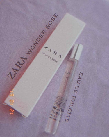 初めてのZARAの香水＼(^^)／

以前ZARAの香水についてのレビューを見かけて以来気になっていたので購入してみました🤤

今回はワンダーローズ🌹のロールオンタイプ。
(使い切りたい時に丁度良さそう