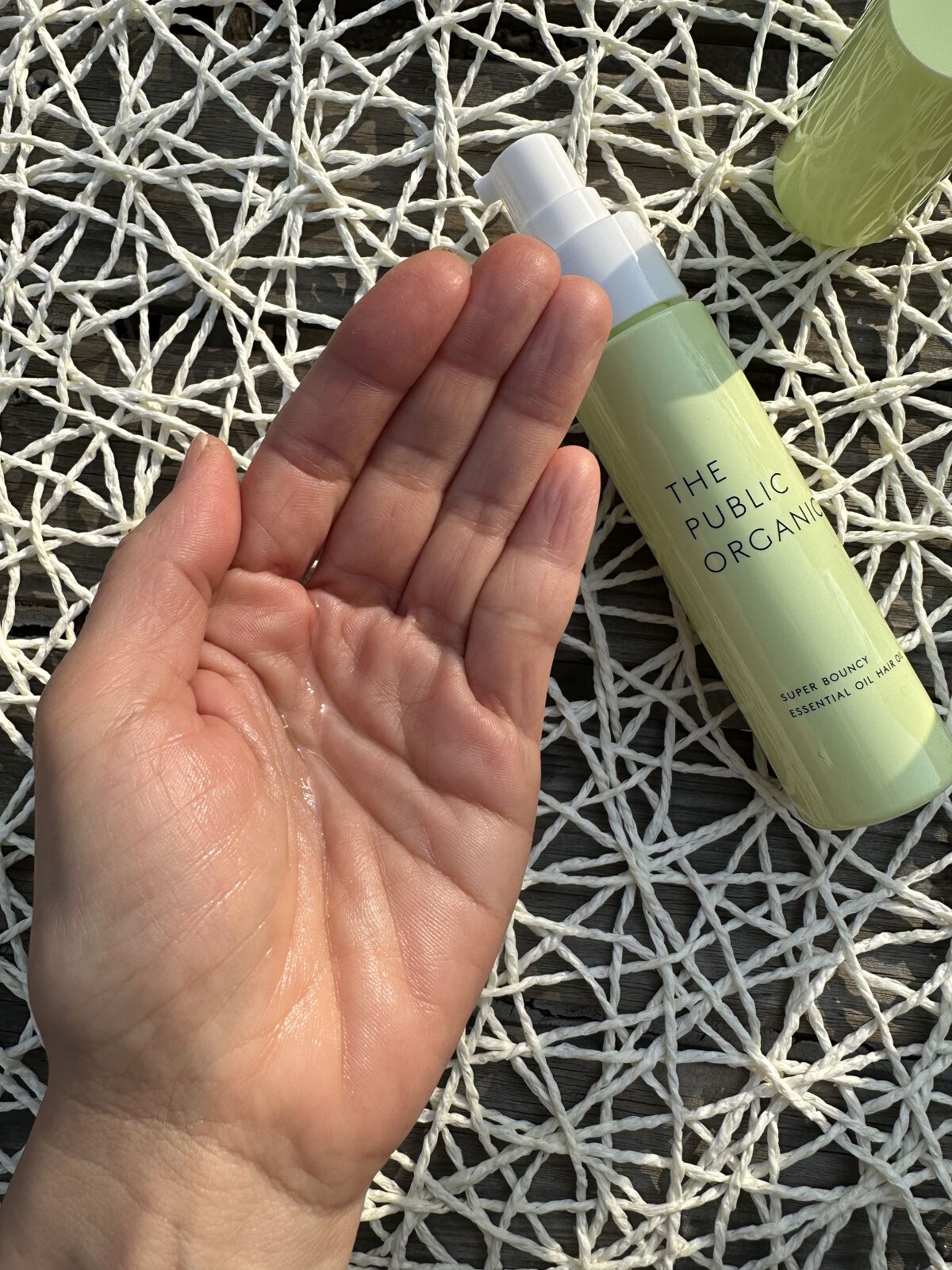 スーパーバウンシーヘアオイル/THE PUBLIC ORGANIC/ヘアオイルを使ったクチコミ（1枚目）