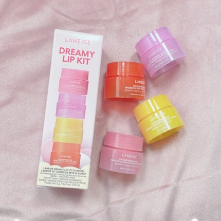 リップスリーピングマスク ドリーミーリップキット/LANEIGE/その他キットセットを使ったクチコミ(1枚目)