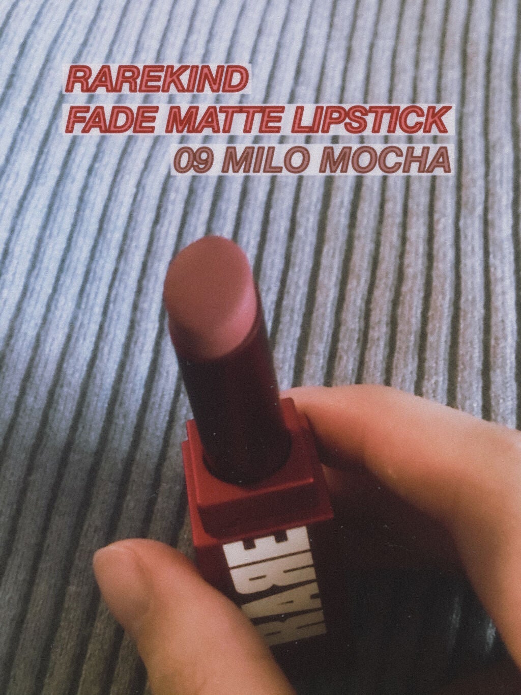 フェードマットリップスティック/RAREKIND/口紅を使ったクチコミ(1枚目)