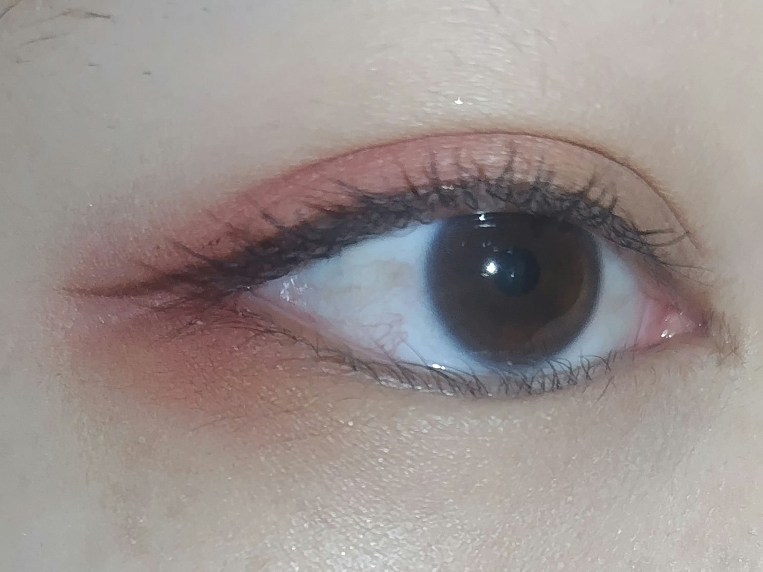 アディクション ザ アイシャドウ マット 024M Dark Saffron/ADDICTION/単色アイシャドウを使ったクチコミ（2枚目）