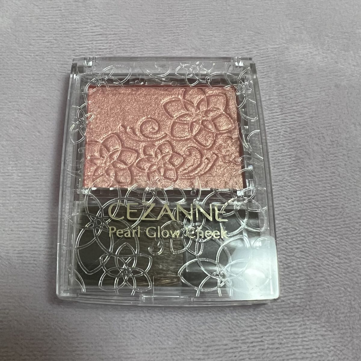 パールグロウチーク/CEZANNE/パウダーチークを使ったクチコミ（1枚目）