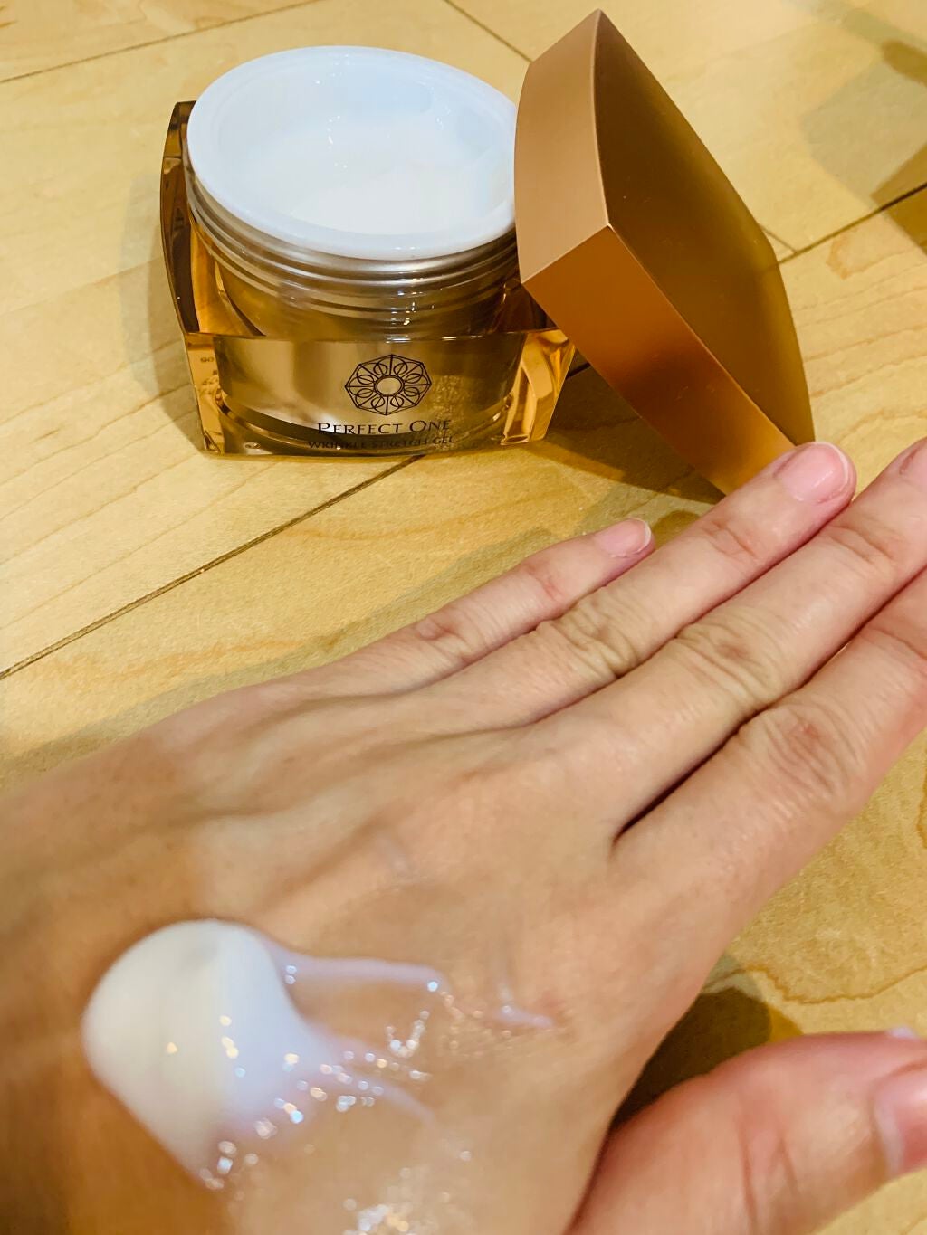 パーフェクトワン 薬用リンクルストレッチジェル/パーフェクトワン/オールインワン化粧品を使ったクチコミ(1枚目)