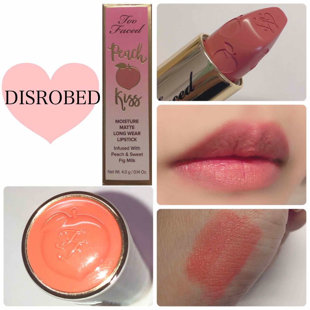 ジューシー マット ロングウェア リップスティック/Too Faced/口紅を使ったクチコミ(4枚目)