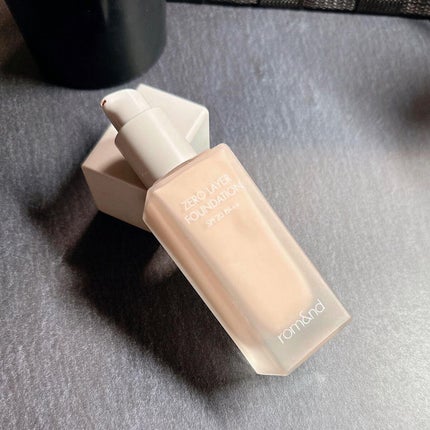 rom&nd ZERO LAYER FOUNDATIONのクチコミ「『 rom&nd / ZERO LAYER FOUNDATION × ZERO LAYER B.....」(2枚目)