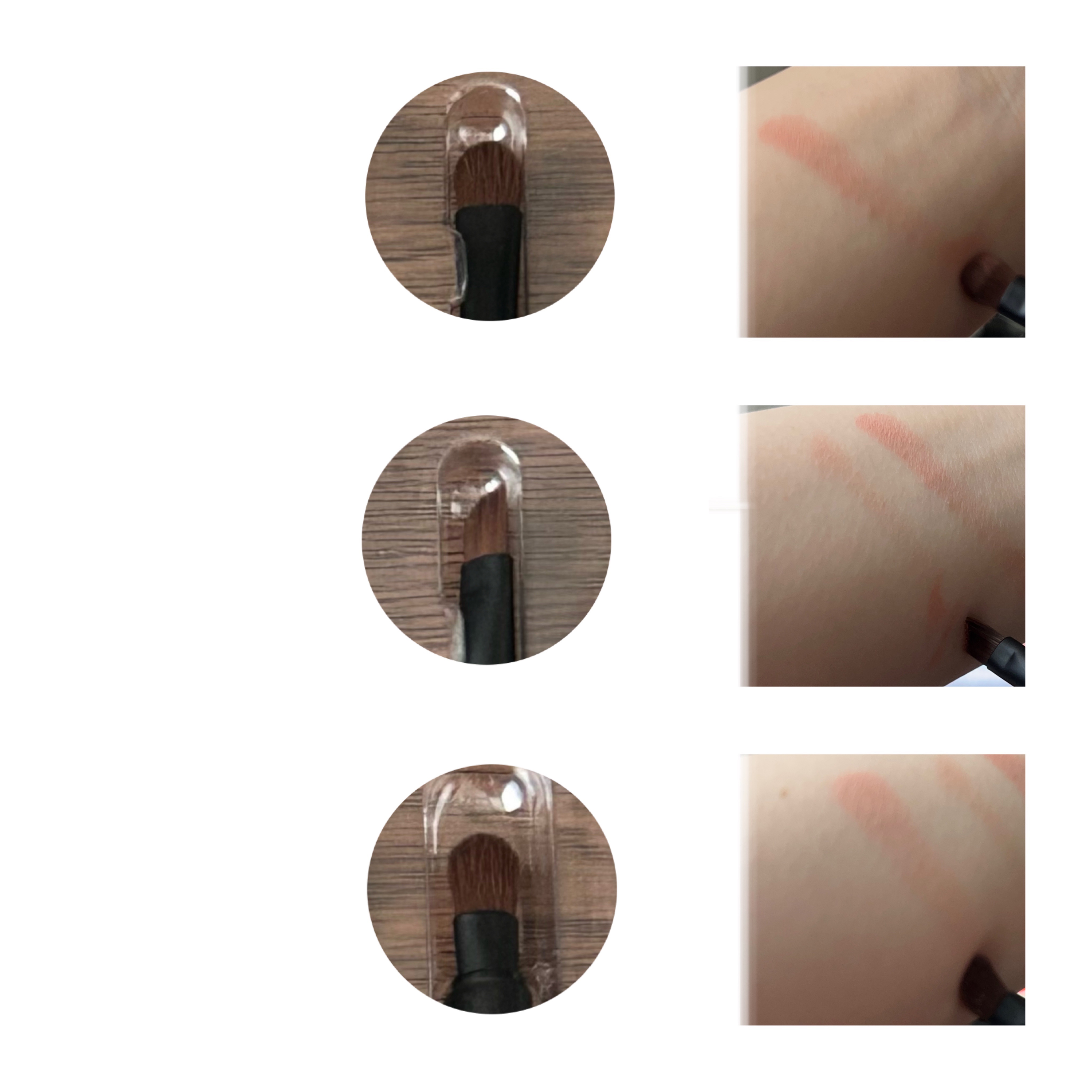 AUGER マルチユーズブラシ/貝印/メイクブラシを使ったクチコミ（2枚目）