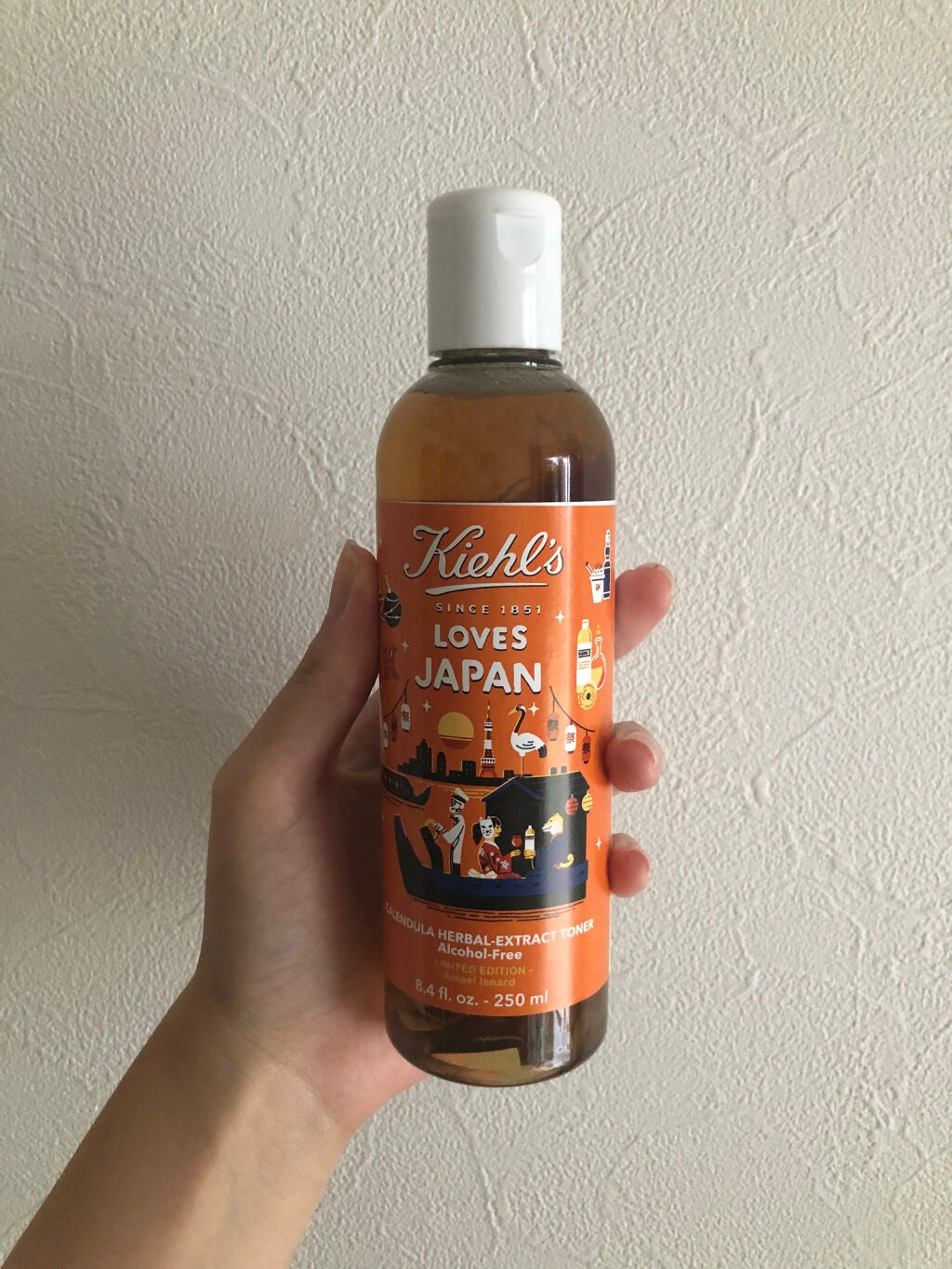 キールズ ハーバル トナー CL アルコールフリー/Kiehl's/化粧水を使ったクチコミ(1枚目)
