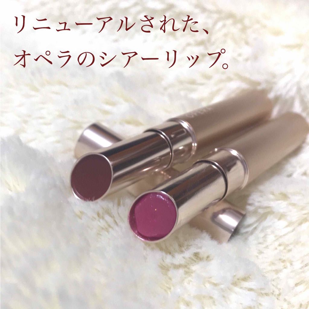 オペラ シアーリップカラー RN/OPERA/リップグロスを使ったクチコミ（1枚目）