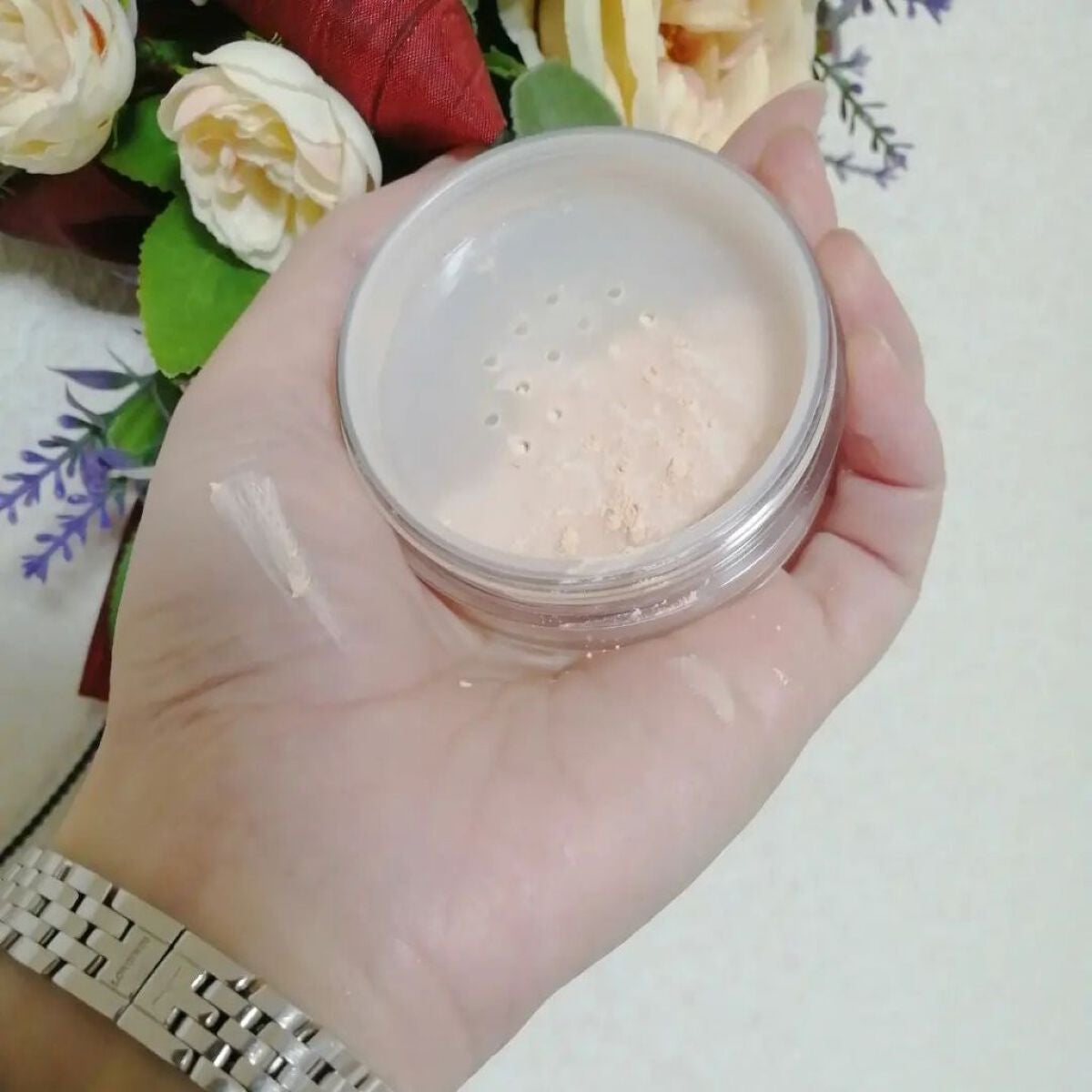 ローズリッチUVパウダー/ブルークレール/ルースパウダーを使ったクチコミ(8枚目)