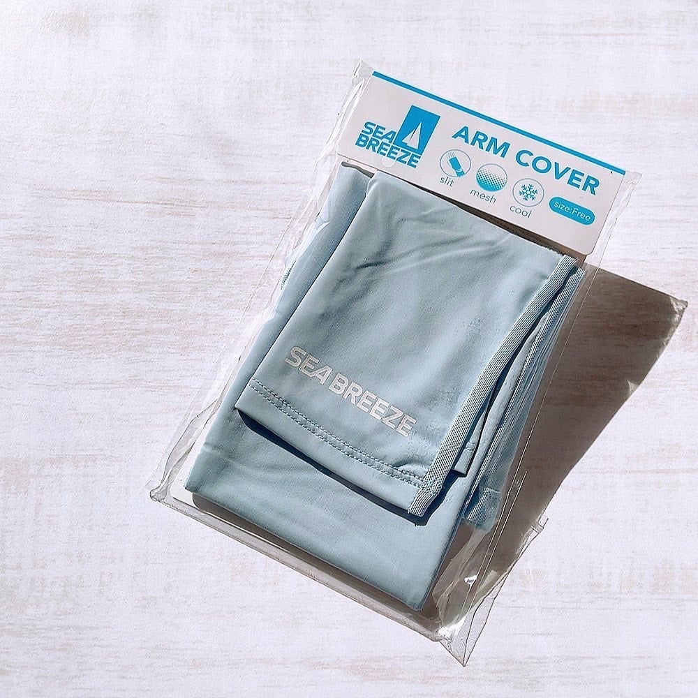 YUI on LIPS 「SEABREEZE 接触冷感アームカバー全4色/税込1650円..」(1枚目)
