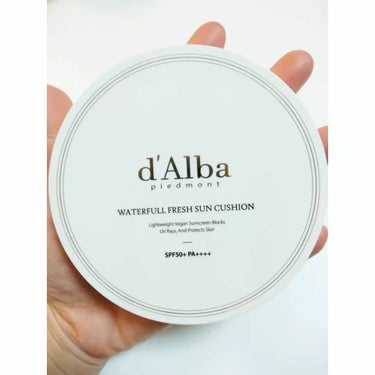 ダルバ ウォータフルフレッシュサンクッションのクチコミ「d'Alba
WATERFUL FRESH SUN CUSHION
@dalba_japan .....」（2枚目）