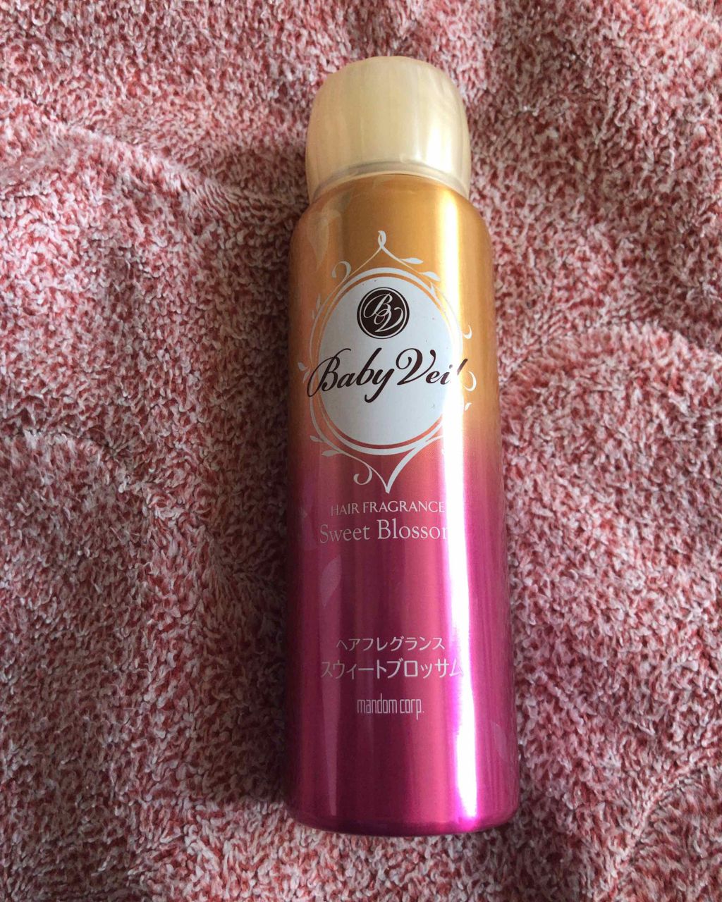 ベビーベール ヘアフレグランス スウィートブロッサム/マンダム/ヘアミストを使ったクチコミ（1枚目）