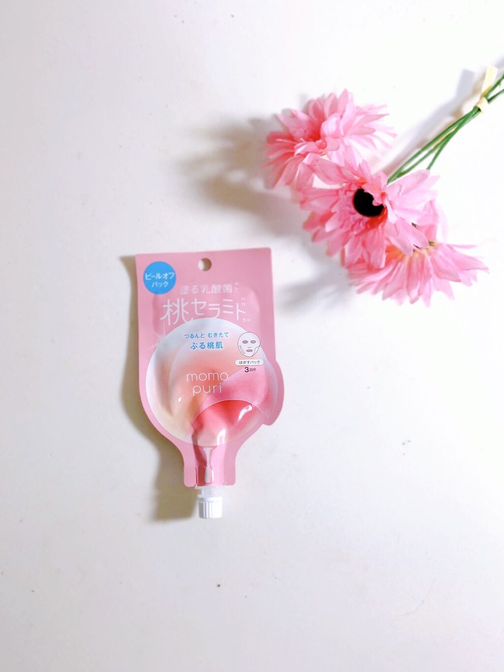 ももぷり フレッシュピールオフパック/ももぷり/ピーリングを使ったクチコミ(6枚目)