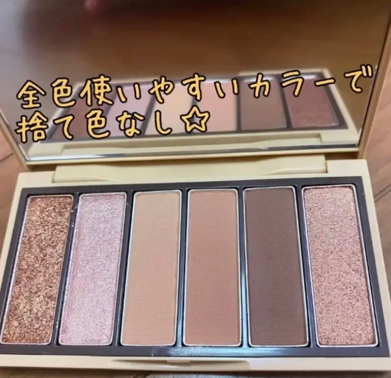 プレイカラーアイズミニ/ETUDE/アイシャドウパレットを使ったクチコミ(3枚目)