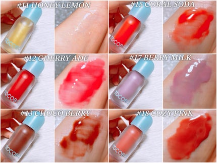 ジューシーベリープランピングリップオイル/TOCOBO/リップグロスを使ったクチコミ(3枚目)