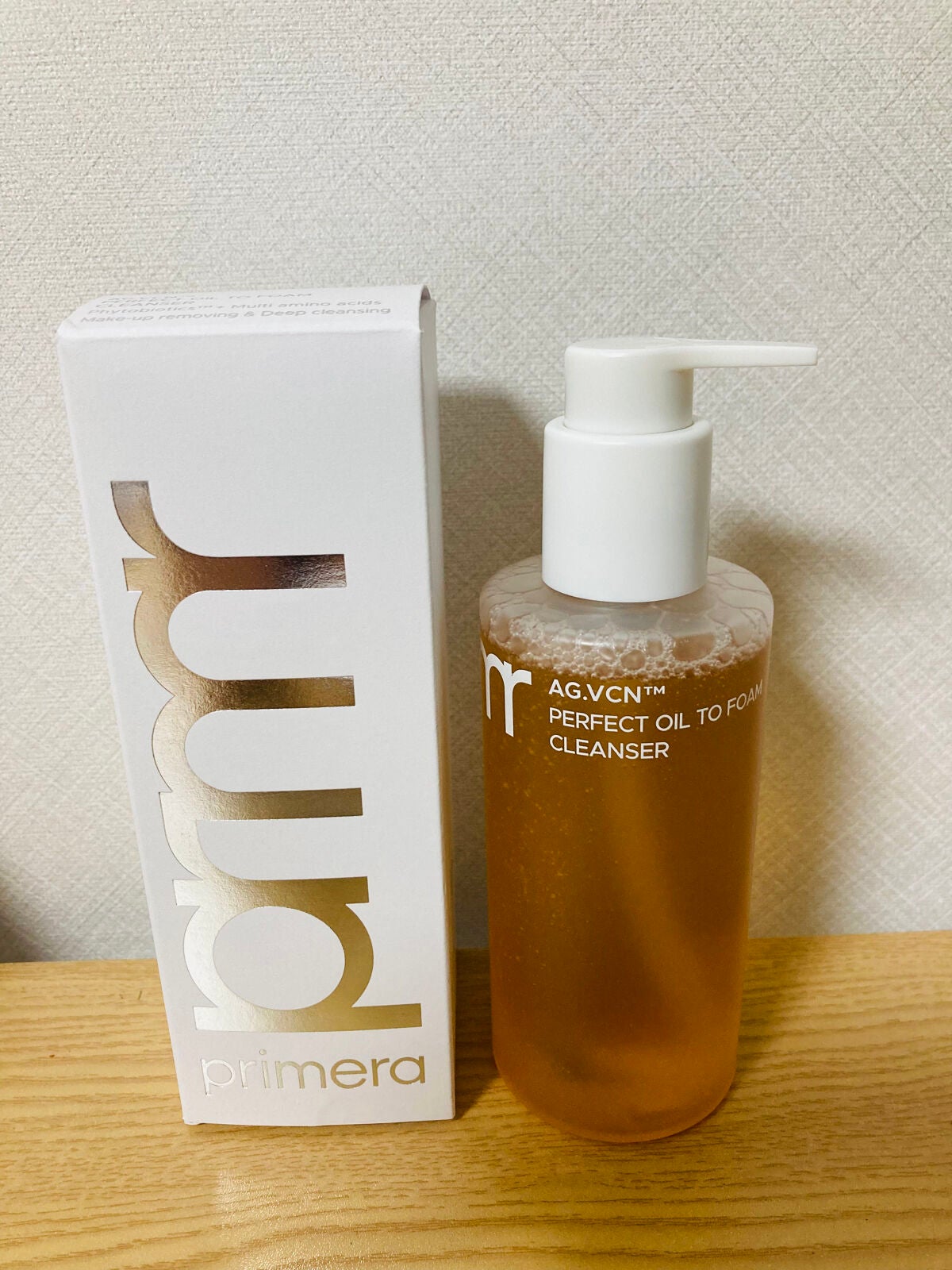 マイルド&パーフェクト オイルトゥフォームクレンザー/primera/オイルクレンジングを使ったクチコミ(1枚目)