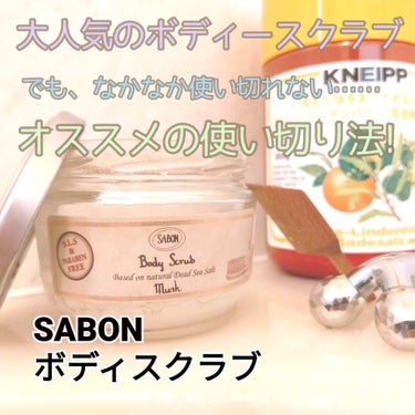 ボディスクラブ/SABON/ボディスクラブを使ったクチコミ（1枚目）