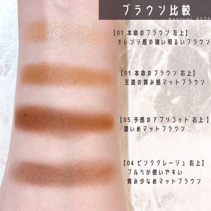 THE アイパレR/b idol/アイシャドウパレットを使ったクチコミ(2枚目)