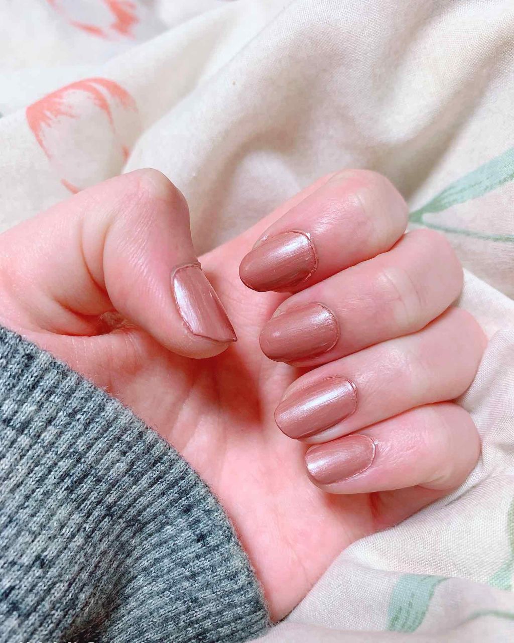 ネイルホリック Classic color BE805/ネイルホリック/マニキュアを使ったクチコミ（1枚目）