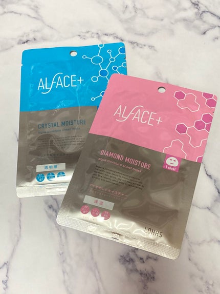 ダイヤモンドモイスチャー アクアモイスチャー シートマスク 5枚入り/ALFACE+/シートマスク・パックを使ったクチコミ(1枚目)