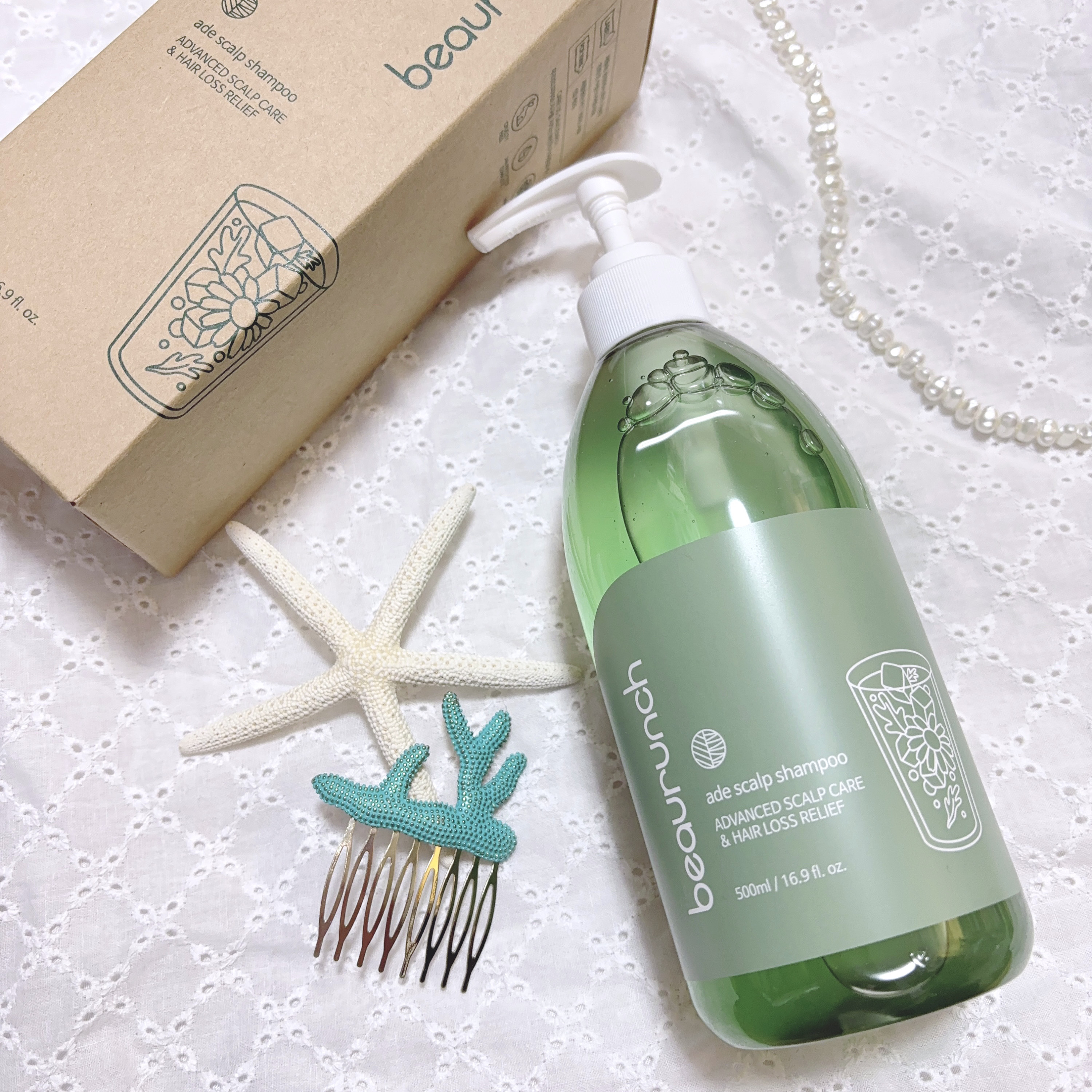 エイドスカルプシャンプー/ビューランチ/市販シャンプーを使ったクチコミ（1枚目）