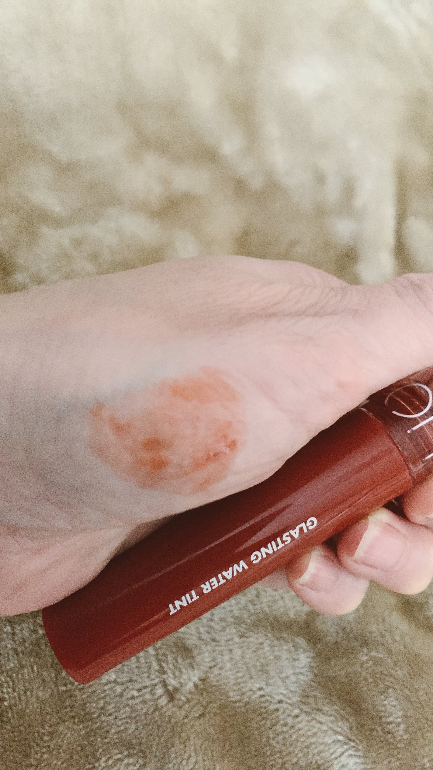 グラスティングウォーターティント/rom&nd/リップティントを使ったクチコミ(3枚目)