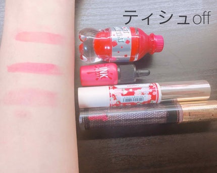 インク ベルベット/PERIPERA/口紅を使ったクチコミ(3枚目)