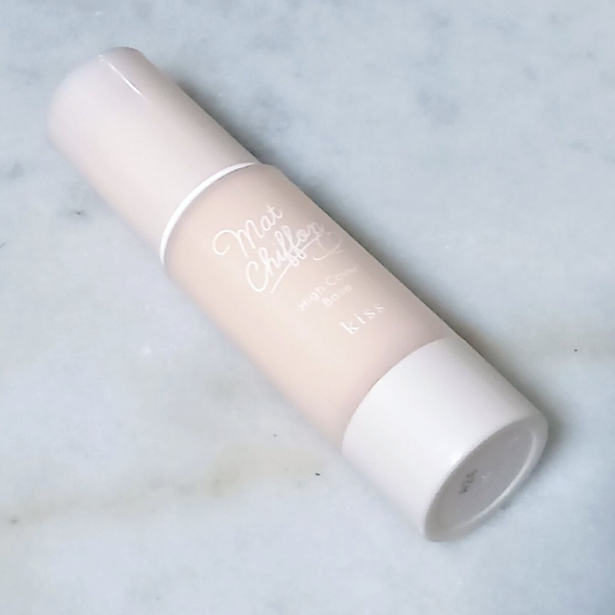 キス マットシフォン UVハイカバーベース 01 ライト(Light)/KiSS/化粧下地を使ったクチコミ（2枚目）