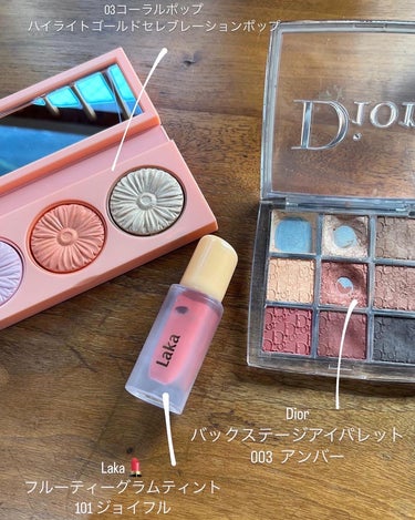 CLINIQUE チーク ポップのクチコミ「イエベ春メイク🌸

❣️lakaリップがとても可愛い！！
【使った商品】laka 101 ジョ.....」（2枚目）